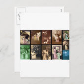 Holiday Angels I  Feestdagenkaart (Voorkant / Achterkant)