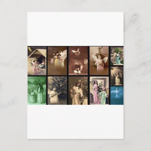 Holiday Angels I  Feestdagenkaart (Voorkant)