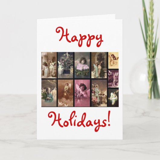 Holiday Angels Red II Kaart -  (Voorkant)