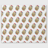 Holiday Animal Charm Cadeaupapier (Vlak)