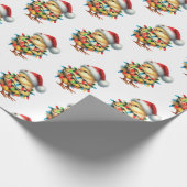 Holiday Animal Charm Cadeaupapier (Hoek)