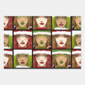 Holiday Anime Girls Inpakpapier Vel (Voorkant)