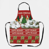 Holiday Apron Schort (Voorkant)