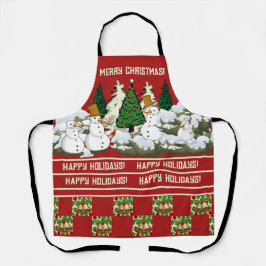 Holiday Apron Schort