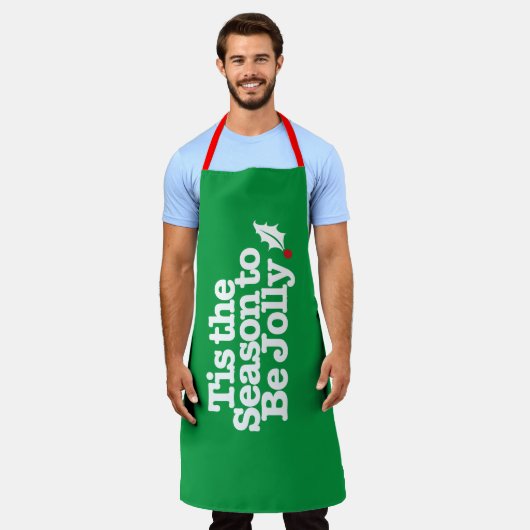 Holiday Apron Schort (Gedragen)