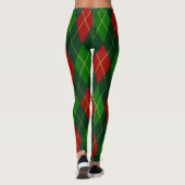 Holiday Argyle Leggings (Achterkant)
