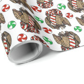 Holiday Armadillo Cadeaupapier (Rol Hoek)