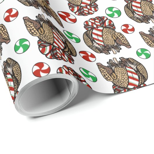 Holiday Armadillo Cadeaupapier (Rol Hoek)