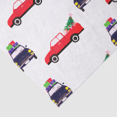 Holiday Automobile Jam Tissuepapier (Detail)