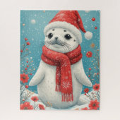 Holiday Baby Seal Legpuzzel (Verticaal)