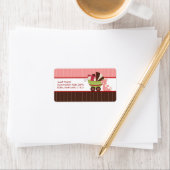 Holiday Baby shower Adres postmerken Etiket (Insitu)