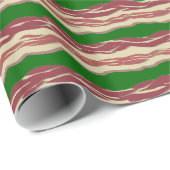 Holiday Bacon Cadeaupapier (Rol Hoek)