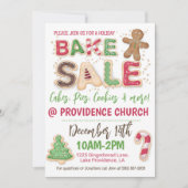 Holiday Bake Sale Flyer Kaart (Voorkant)