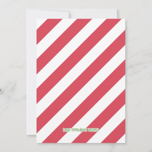 Holiday Bake Sale Flyer Kaart (Achterkant)