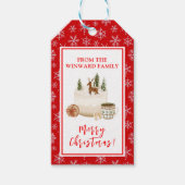 Holiday Baking Christmas Cake Cadeaulabel (Voorkant)