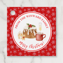 Holiday Baking Christmas Pudding Bedankjes Labels