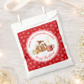 Holiday Baking Christmas Pudding Bedankzakje (Geknipt)