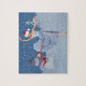 Holiday Ballet Fantasy, Ballerina en Snowman Legpuzzel (Verticaal)