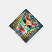 Holiday Ballet Reindeer Star Servet (Hoek)