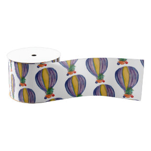 Holiday Balloon Grosgrain Lint