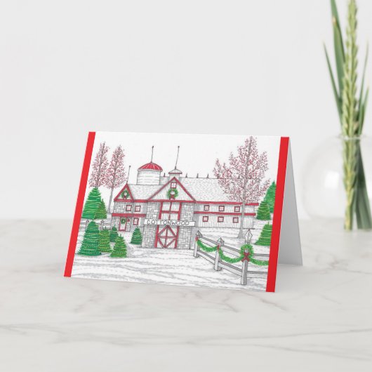 Holiday Barn Kaart (Voorkant)