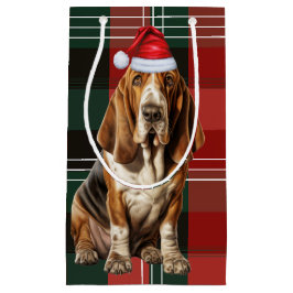 Holiday Basset Hound Dog en Pset Kerstmis Klein Cadeauzakje