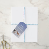 Holiday Basset Hounds Cadeau Labels Cadeaulabel (Met Touw)