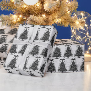 Holiday Bat Tree Cadeaupapier