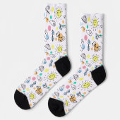HOLIDAY BEACH PATTERN SOKKEN (Links)