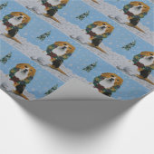 Holiday Beagles Cadeaupapier (Hoek)