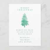 HOLIDAY BEDRIJF | kerstboompost Briefkaart (Voorkant)