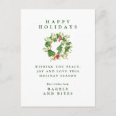 HOLIDAY BEDRIJF | kerstposterijen Briefkaart (Voorkant)