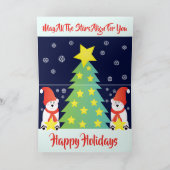 Holiday Beer van de Verdekte Polar Feestdagen Kaart (Binnen)