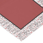 Holiday-bekerslang met lange tafel korte tafelloper (Hoek)