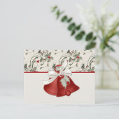 Holiday Bells Design 1 - Kerst Briefkaart (Staand voorkant)