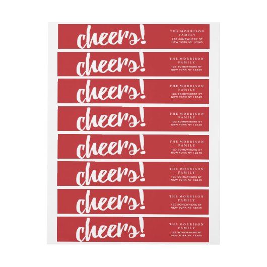 Holiday Big Cheers (Vel)