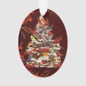 Holiday Bird Tree Ornament (achterkant)