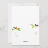 Holiday Birdhouse - Nieuwe aankondiging thuis (Achterkant)