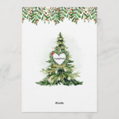 Holiday Birthday Celebration Black Doll Kaart (Achterkant)