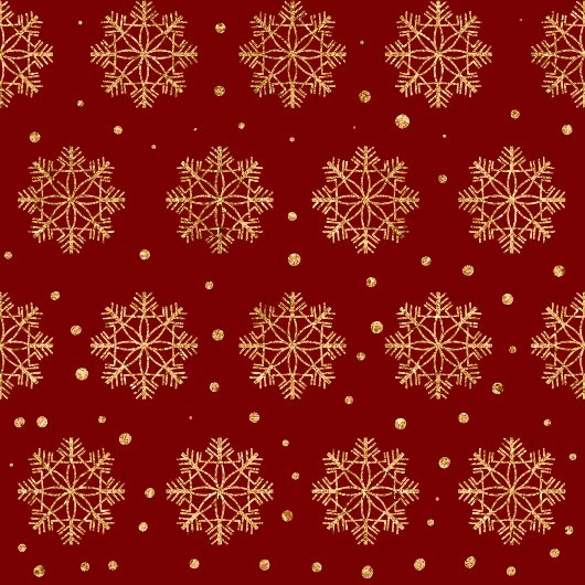 Holiday Blanket Luxury Red Gold Custom Keepsake Fleece Deken