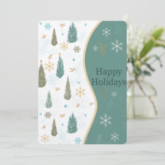 Holiday Bliss Kaart (Staand voorkant)