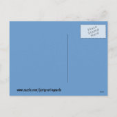 Holiday Blue Jay Feestdagenkaart (Achterkant)