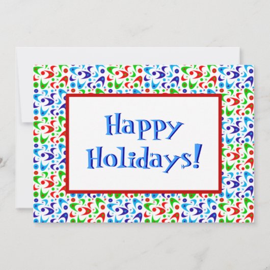 Holiday Boomerangs Kaart (Voorkant)