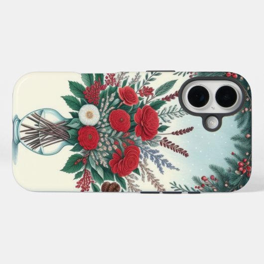 Holiday Bouquet Case-Mate iPhone Case (Achterkant (horizontaal))
