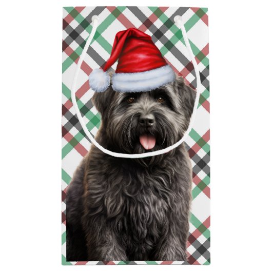 Holiday Bouvier en Festive Pset Kerstmis Klein Cadeauzakje (Achterkant)