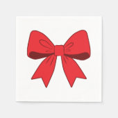 Holiday Bow Servet (Voorkant)