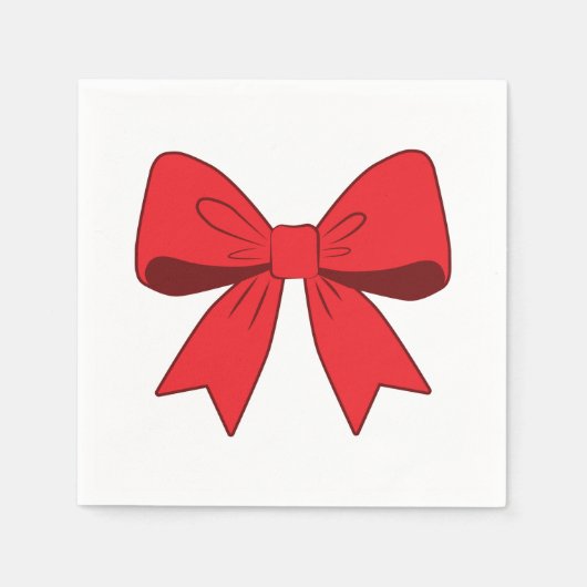 Holiday Bow Servet (Voorkant)