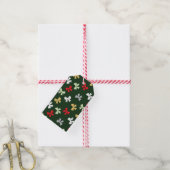 Holiday Bows Cadeaulabel (Met Touw)