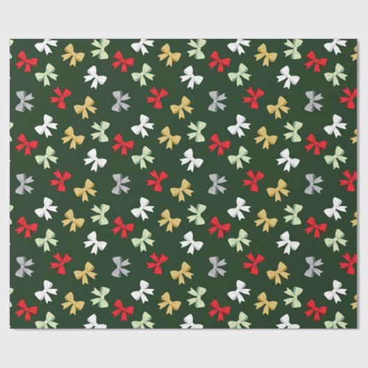 Holiday Bows Cadeaupapier (Vlak)