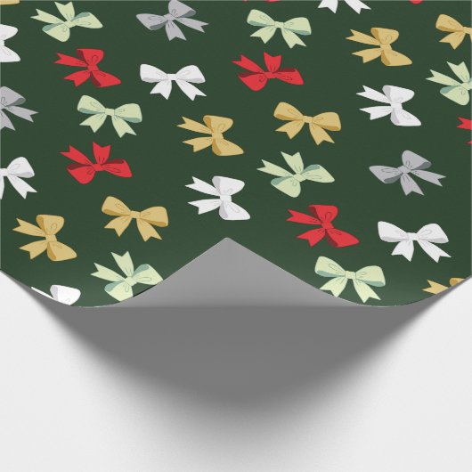 Holiday Bows Cadeaupapier (Hoek)